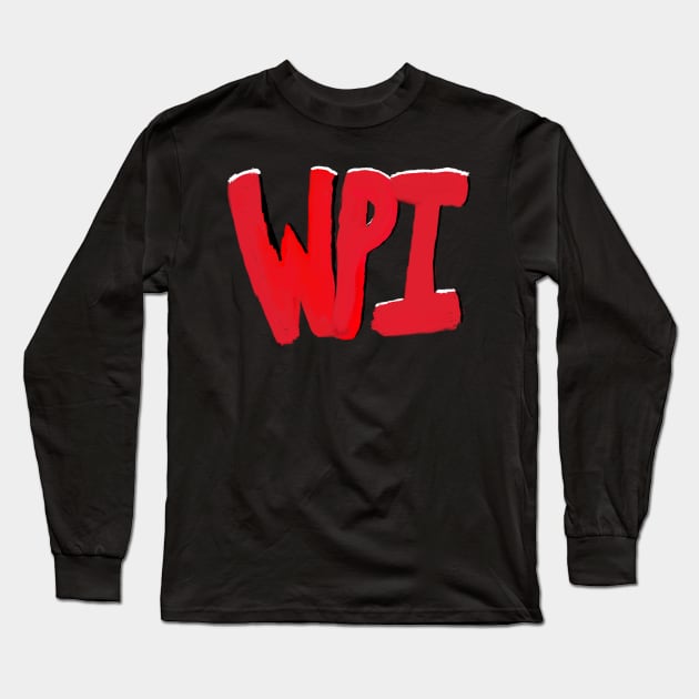 WPI Long Sleeve T-Shirt by Rosemogo